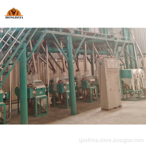 6FTFS-42tpd Flour Mill Plant with Rollers and 2 Years Spare Parts